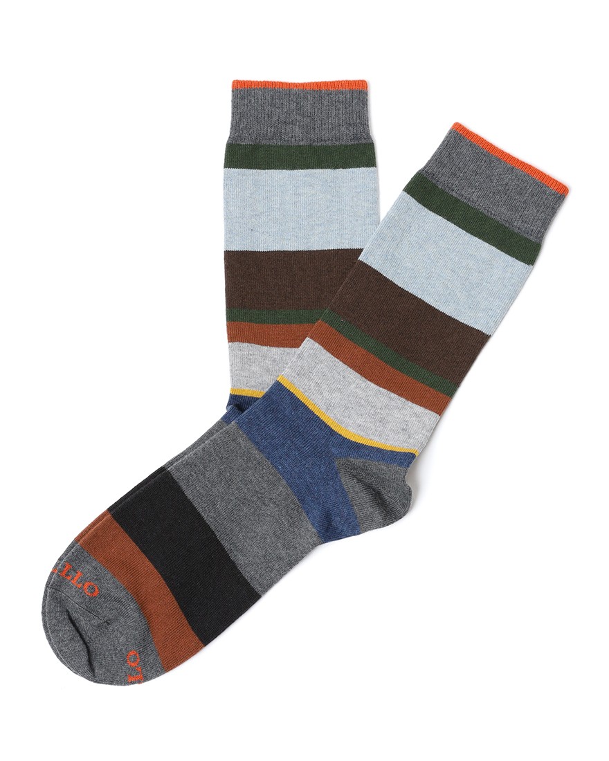 GALLOランダム マルチカラーボーダー ソックス【COLLECTION】c0
