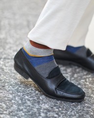 GALLOランダム マルチカラーボーダー ソックス【COLLECTION】mb_01l