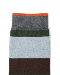 GALLOランダム マルチカラーボーダー ソックス【COLLECTION】mb_08l