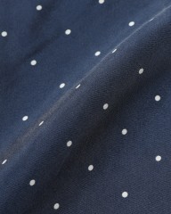 FRANCO BASSIピンドット柄 ネッカチーフ【シルク】mb_09l