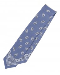 FRANCO BASSIペイズリー柄 ネッカチーフ【シルク】mb_04l