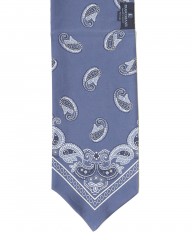 FRANCO BASSIペイズリー柄 ネッカチーフ【シルク】mb_07l