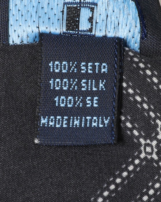 FRANCO BASSIチェック柄 ネッカチーフ【シルク】10l