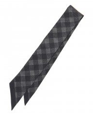 FRANCO BASSIチェック柄 ネッカチーフ【シルク】mb_04l