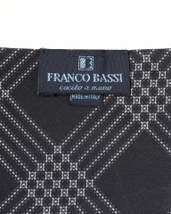 FRANCO BASSIチェック柄 ネッカチーフ【シルク】mb_08l
