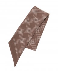 FRANCO BASSIチェック柄 ネッカチーフ【シルク】mb_c0