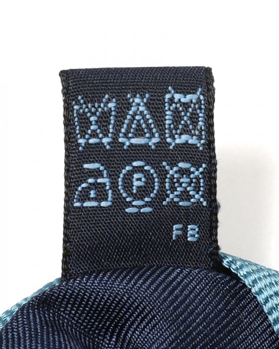 FRANCO BASSIブルー ストライプ タイ【シルク】10l