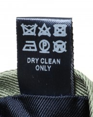 FRANCO BASSIグリーン スクエア小紋柄 タイ【シルクコットン】mb_10l