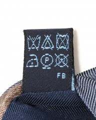 FRANCO BASSIブルー マルチストライプ タイ【シルク】mb_10l