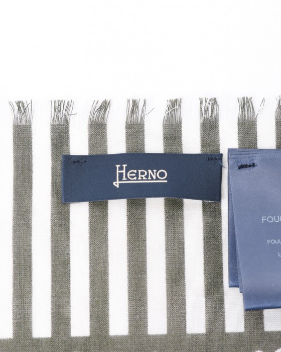 Hernoコットンバンダナスカーフ【Herno】08l