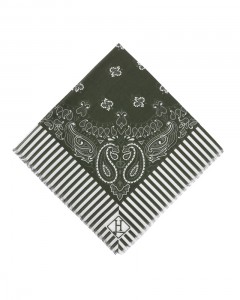 コットンバンダナスカーフ【Herno】