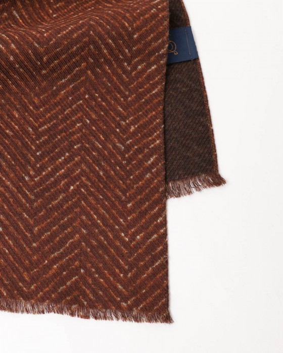 GIERREグレンチェック パネル ダブルフェイスストール 06l