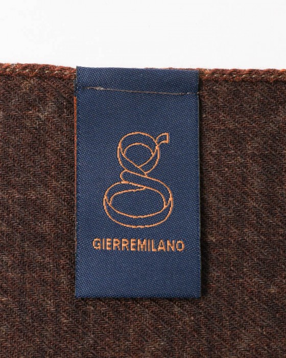 GIERREグレンチェック パネル ダブルフェイスストール 09l