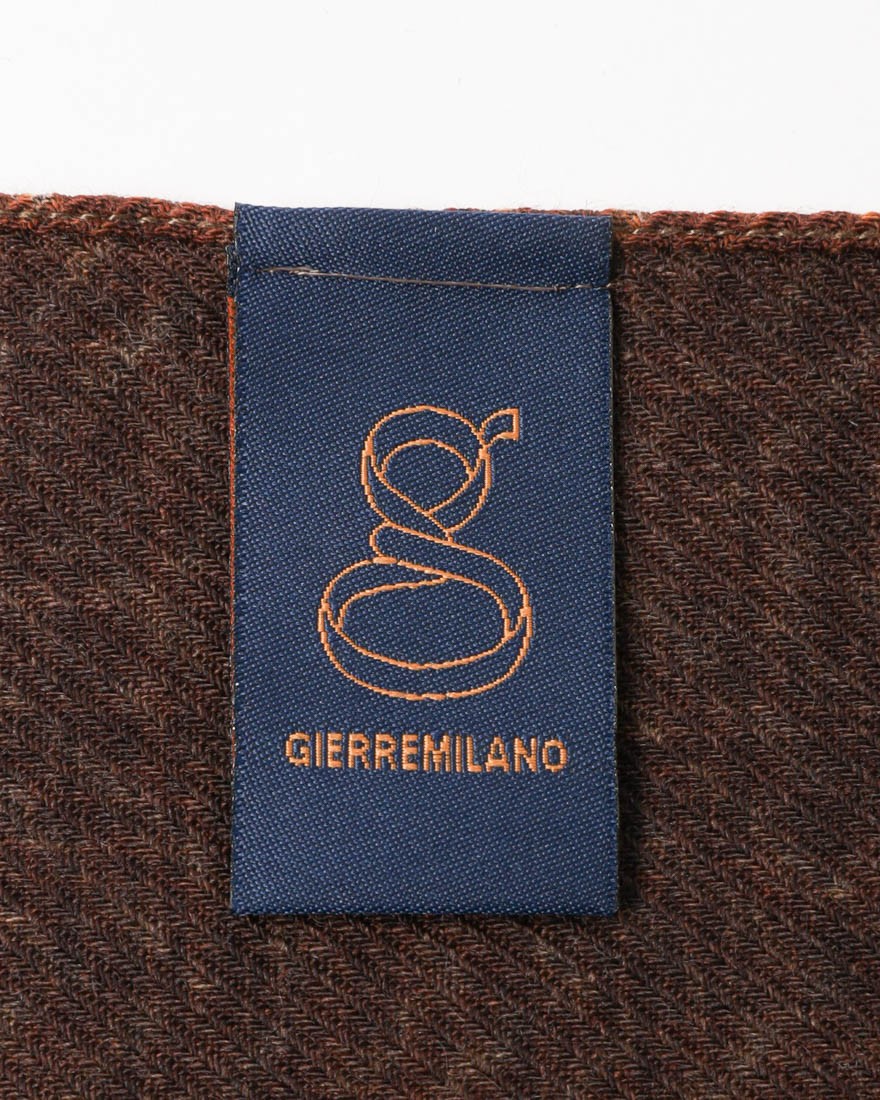 GIERREグレンチェック パネル ダブルフェイスストール 09l