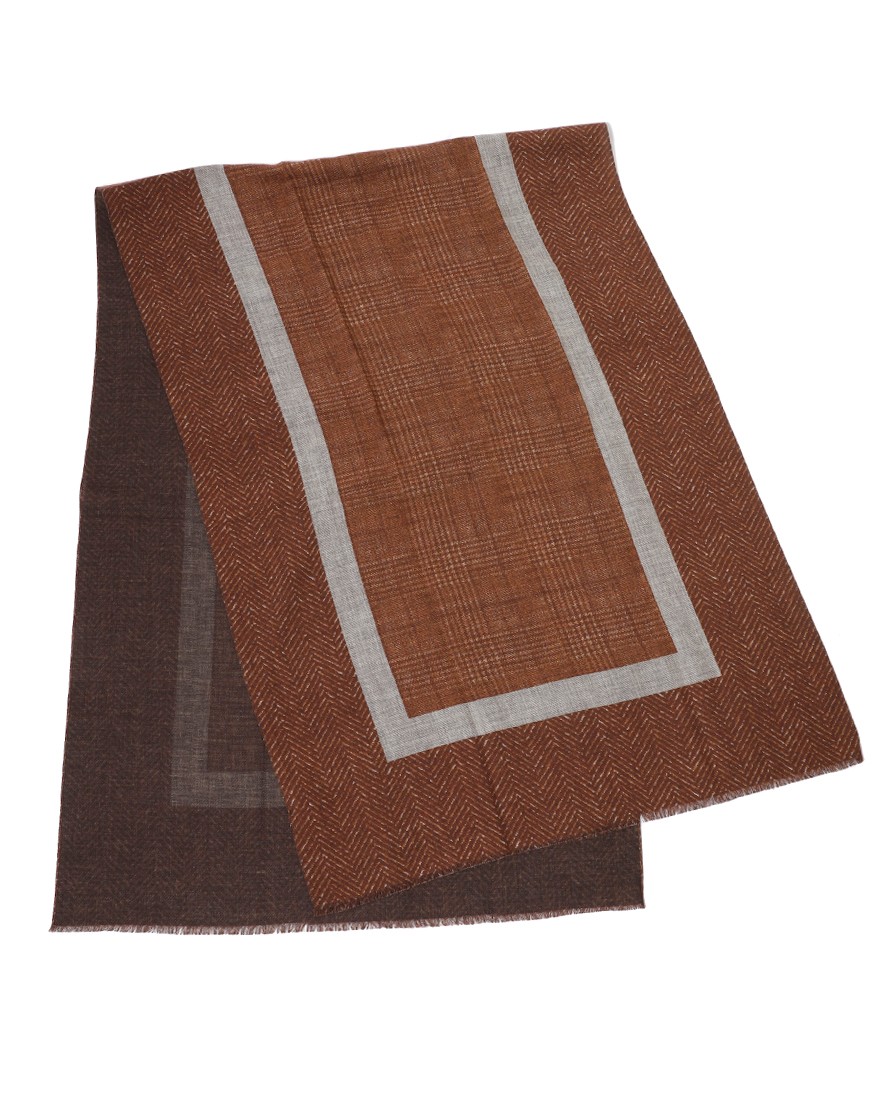 GIERREグレンチェック パネル ダブルフェイスストール 12l