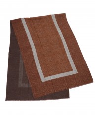 GIERREグレンチェック パネル ダブルフェイスストール mb_12l