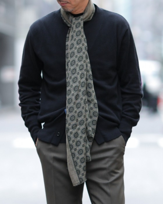 GIERRE小紋柄 ストール02l