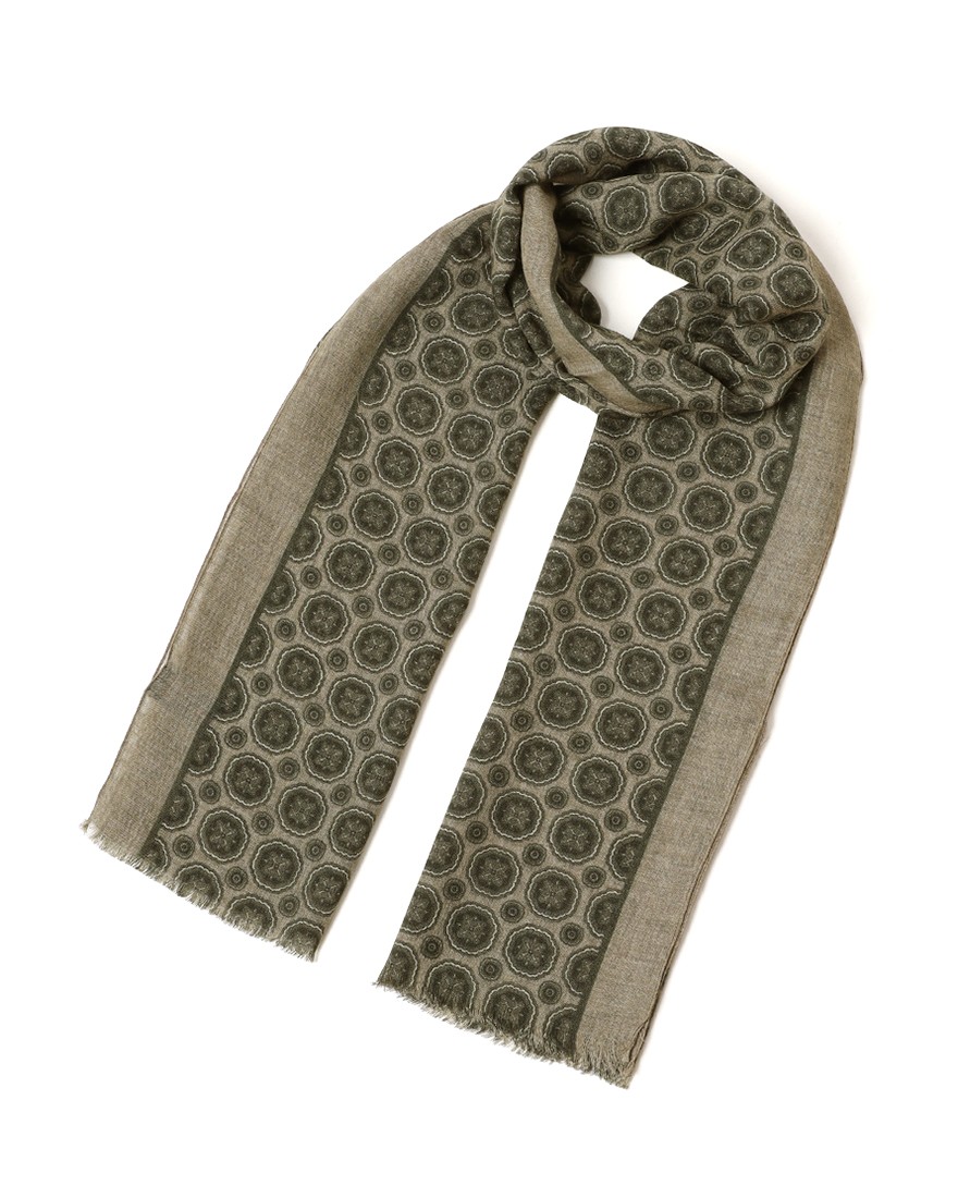 GIERRE小紋柄 ストールc0