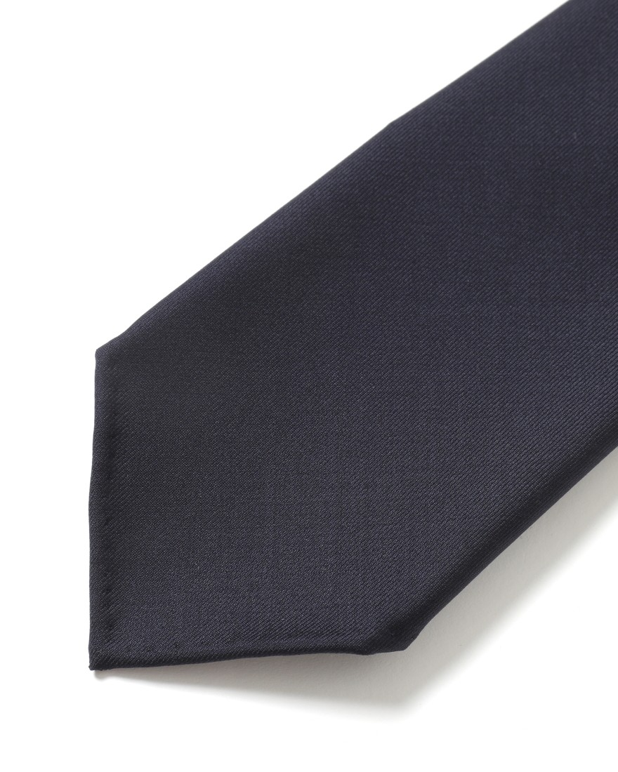 ネイビーウールタイ【Settepieghe/セッテピエゲ】｜atto vannucci