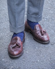 GALLOハイドストライプソックス【UOMO TAILORING】mb_14l
