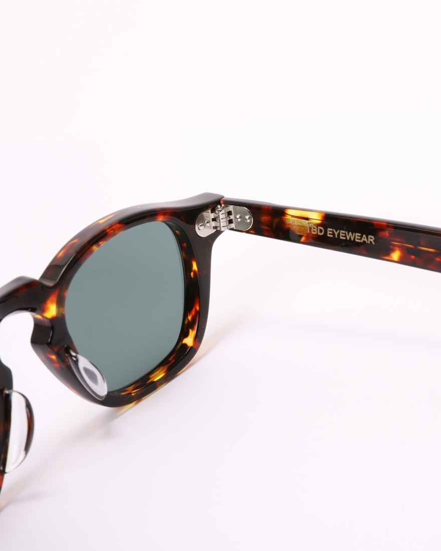 TBD EYEWEARサングラス【CORD/ECO DARK HAVANA×BOTTLE GREEN】08l