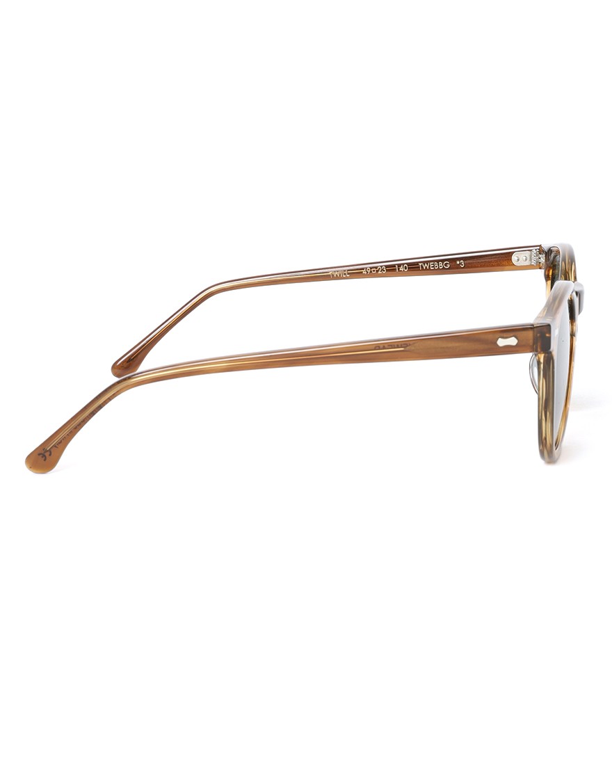TBD EYEWEARサングラス【TWILL/EARTH BIO×BOTTLE GREEN】06l