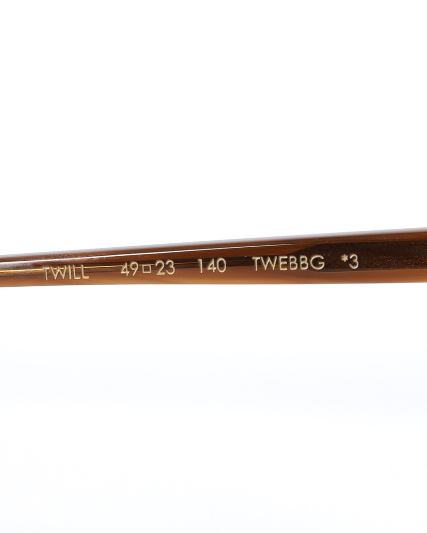 TBD EYEWEARサングラス【TWILL/EARTH BIO×BOTTLE GREEN】16l