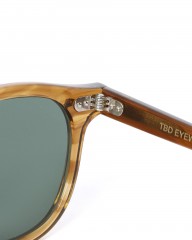 TBD EYEWEARサングラス【TWILL/EARTH BIO×BOTTLE GREEN】mb_13l
