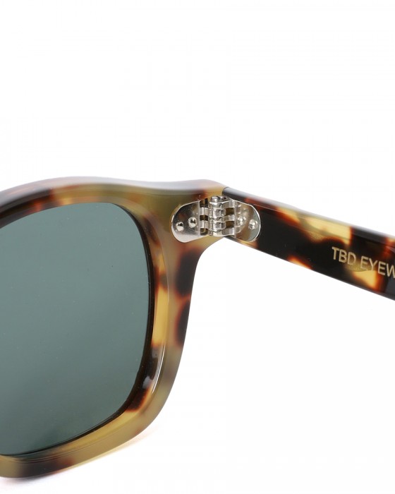 TBD EYEWEARサングラス【CORD/PLUM×BOTTLE GREEN】13l