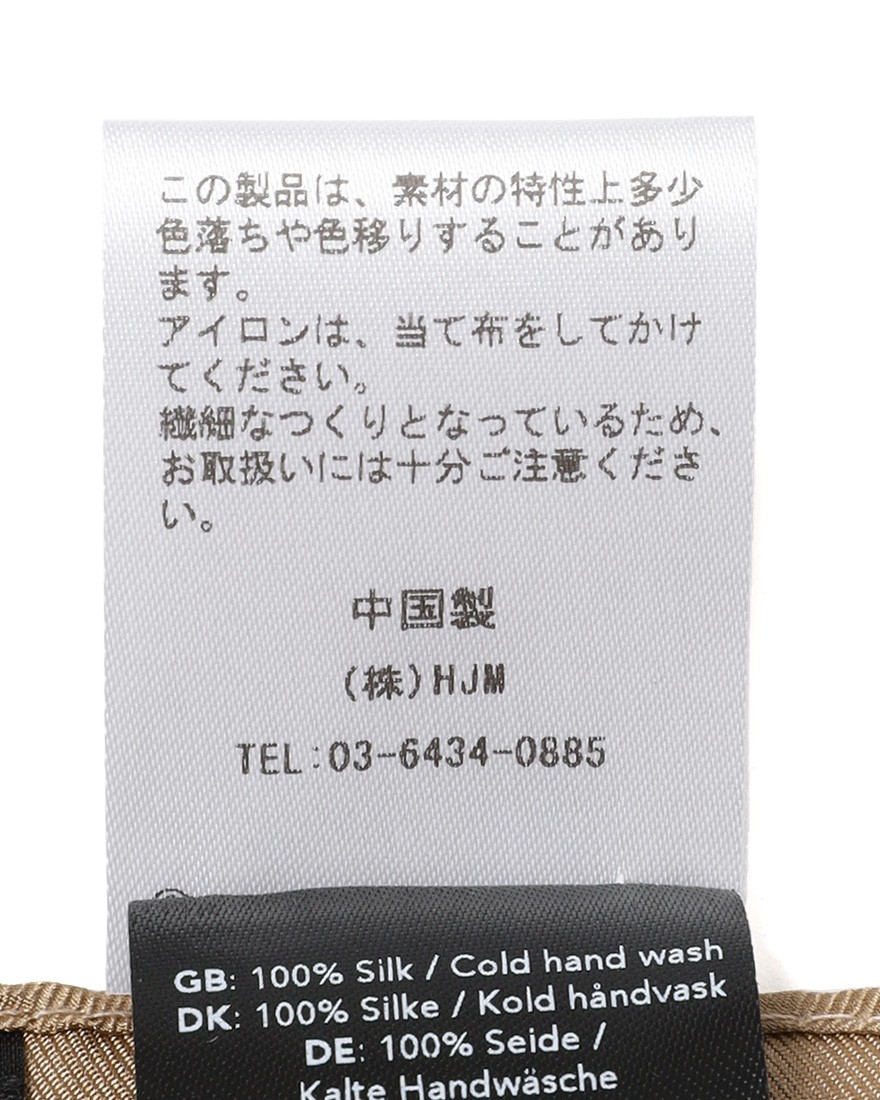 LESCARFシルクスクエア スカーフ【50cm×50cm】10l