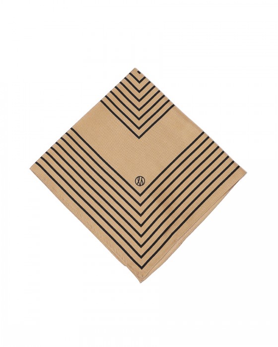 LESCARFシルクスクエア スカーフ【50cm×50cm】c1