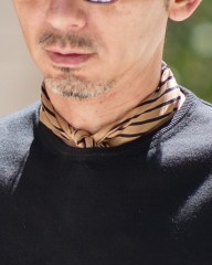 LESCARFシルクスクエア スカーフ【50cm×50cm】mb_02l