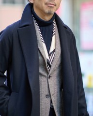 LESCARFシルクスクエア スカーフ【90cm×90cm】mb_03l