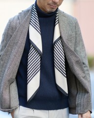 LESCARFシルクスクエア スカーフ【90cm×90cm】mb_10l