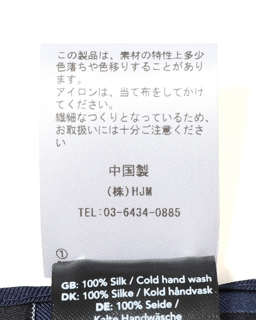 LESCARFペイズリー シルクスカーフ【50cm×50cm】10l