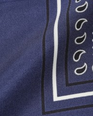 LESCARFペイズリー シルクスカーフ【50cm×50cm】mb_08l