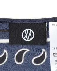 LESCARFペイズリー シルクスカーフ【50cm×50cm】mb_12l