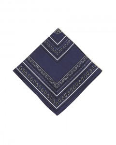 ペイズリー シルクスカーフ【50cm×50cm】