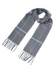 PIACENZAグレンチェック シルクカシミヤ ストールmb_c2