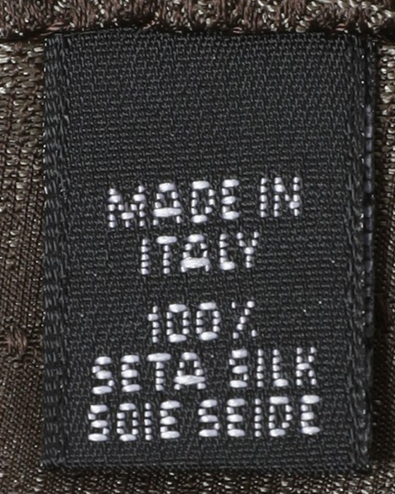 atto vannucciクロコ柄 レジメンタル タイ【Sfoderato/スフォデラート】09l