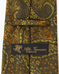 atto vannucciボタニカルペイズリー タイ【Sfoderato/スフォデラート】mb_08l