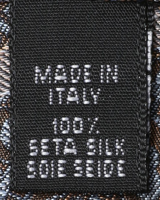 atto vannucciネイビー ペイズリー タイ【Sfoderato】09l