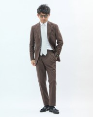 atto vannucciシルクコットンジャガードタイ【Sfoderato/スフォデラート】mb_ma