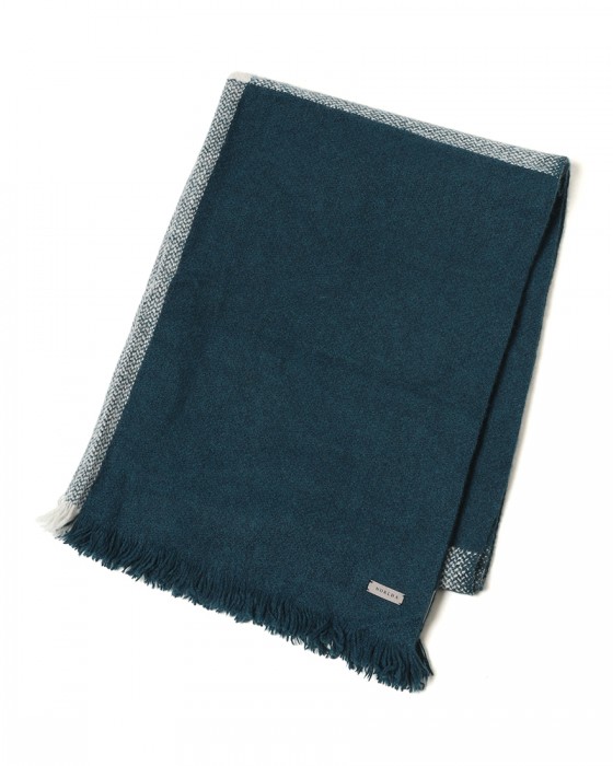 NORLHAヤクウール ビッグチェック 大判ストール【Nomad Nets Huge Plaid】04l