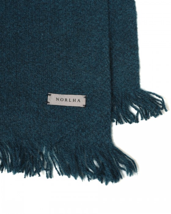 NORLHAヤクウール ビッグチェック 大判ストール【Nomad Nets Huge Plaid】06l