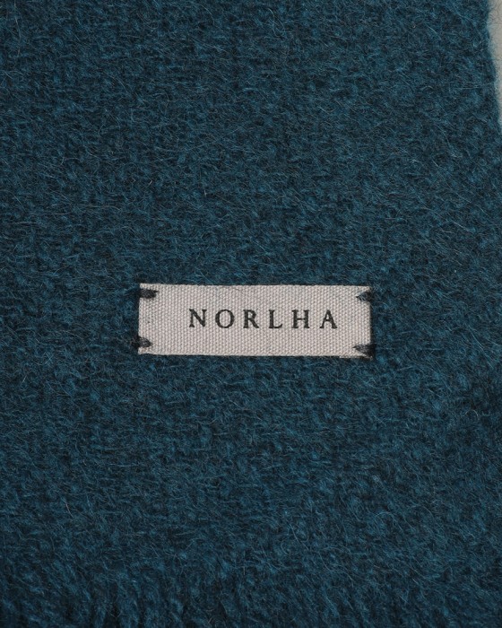 NORLHAヤクウール ビッグチェック 大判ストール【Nomad Nets Huge Plaid】07l