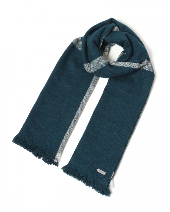 NORLHA（ノラ） ヤクウール ビッグチェック 大判ストール【Nomad Nets Huge Plaid】