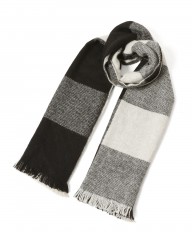 NORLHAヤクウール ブロックチェック 大判ストール【Nomad Nets Big Plaid】mb_c0