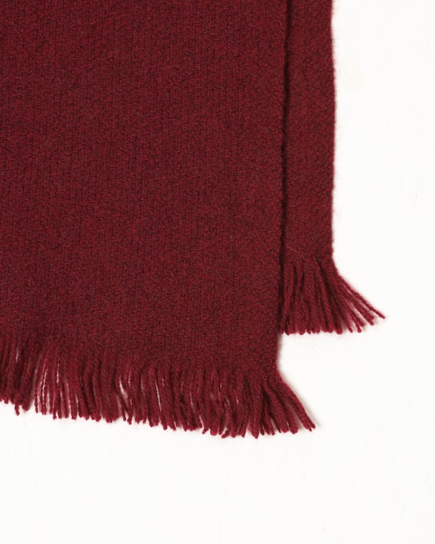 NORLHAヤクウール ソリッド 大判ストール【Nomad Nets/Nomad Grey Nets】05l