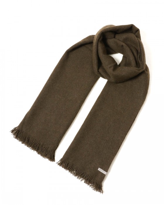 NORLHAヤクウール ソリッド 大判ストール【Nomad Nets/Nomad Grey Nets】c5